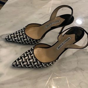 Manolo blahnik leather heals